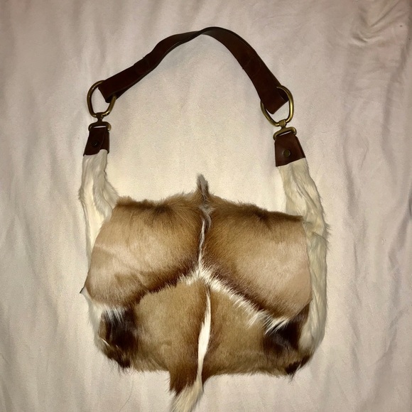Rebeca Sanver Handbags - Rebeca Sanver REAL cowhide and leather